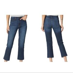 Ella Moss High Waist Straight Ankle Jean